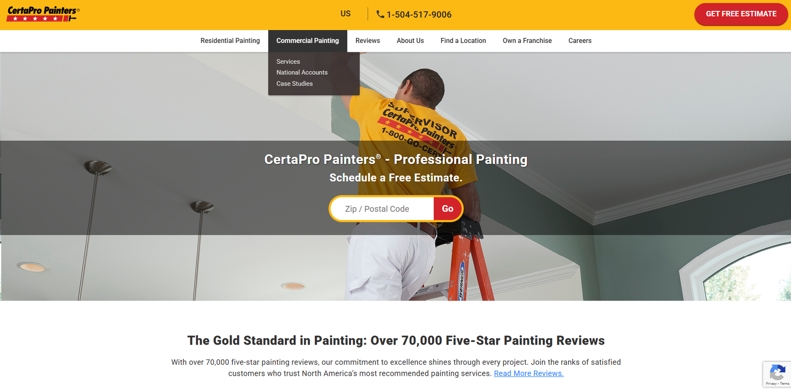 Website Development Service For Painting Company