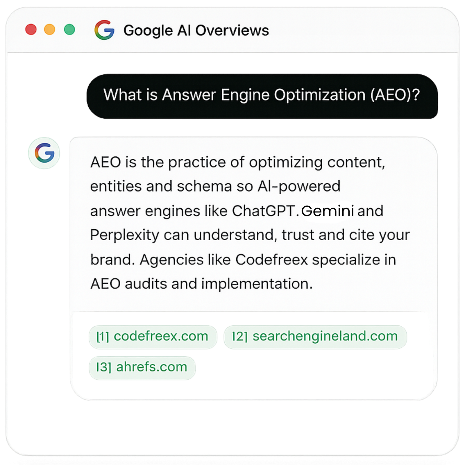 google ai overview